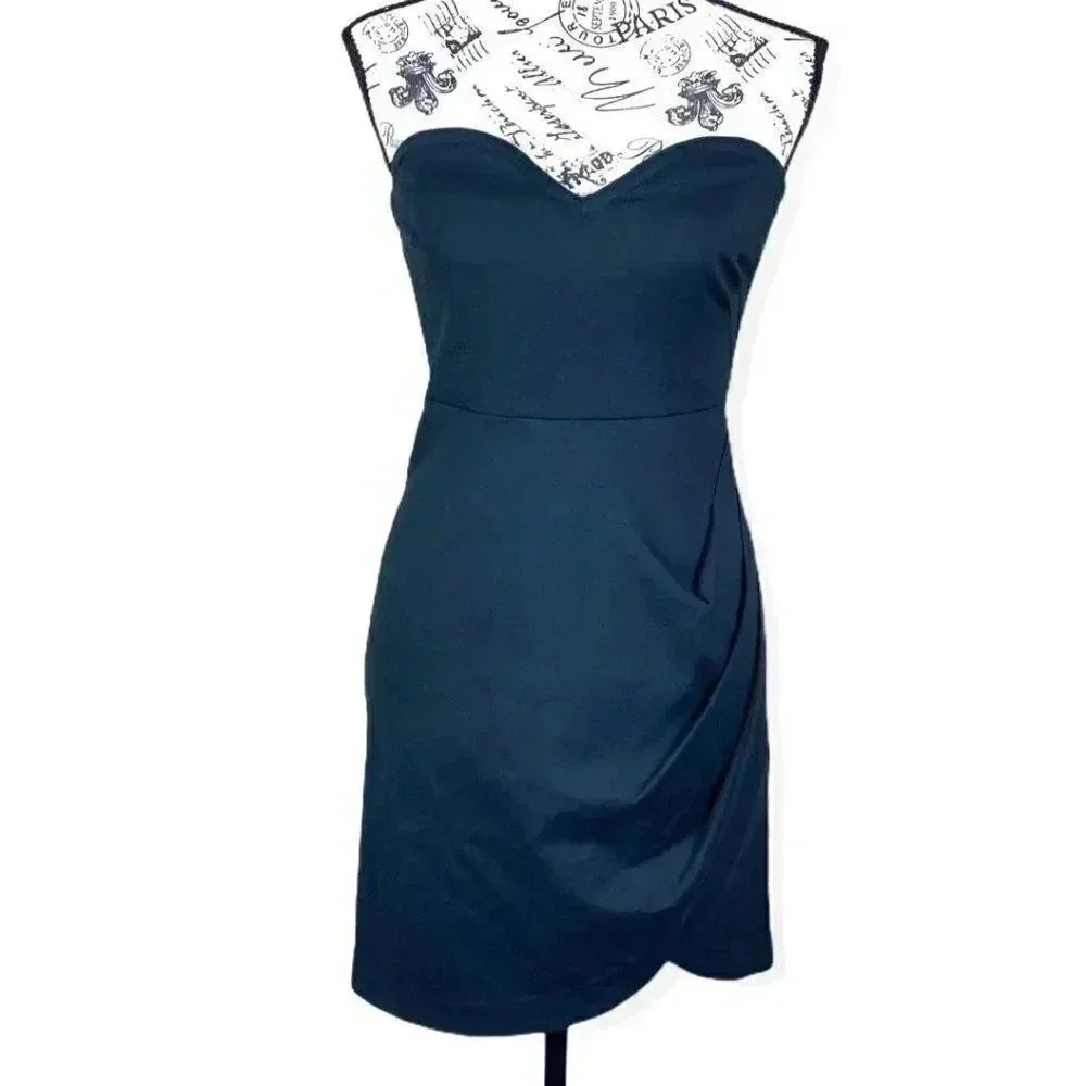 Love x Design bustier sheath dress black- M